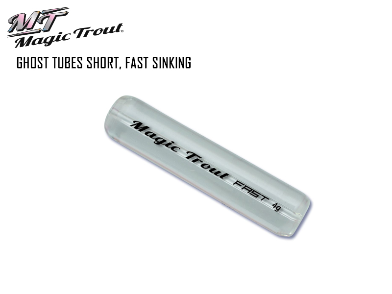 Quantum Ghost Tubes Short. Fast Sinking (Weight: 10gr, Pack: 4pcs)